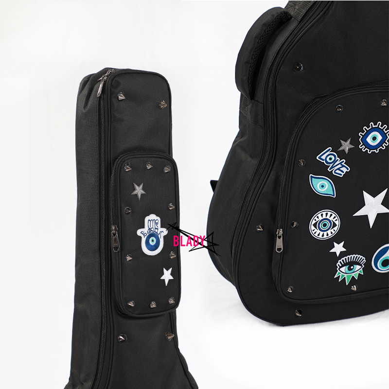Blue Eye Guitar Bag | Rock Punk | Soft Case Protection