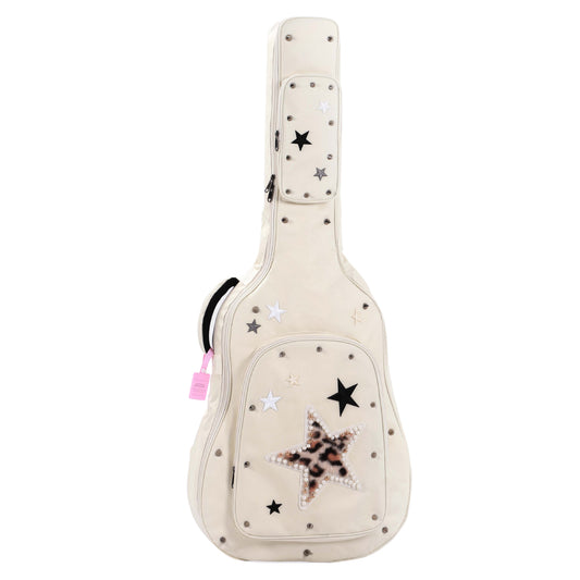 Guitar Gig Bag|Stylish Y2K-Style |Star Design |Shockproof & Handmade Customization