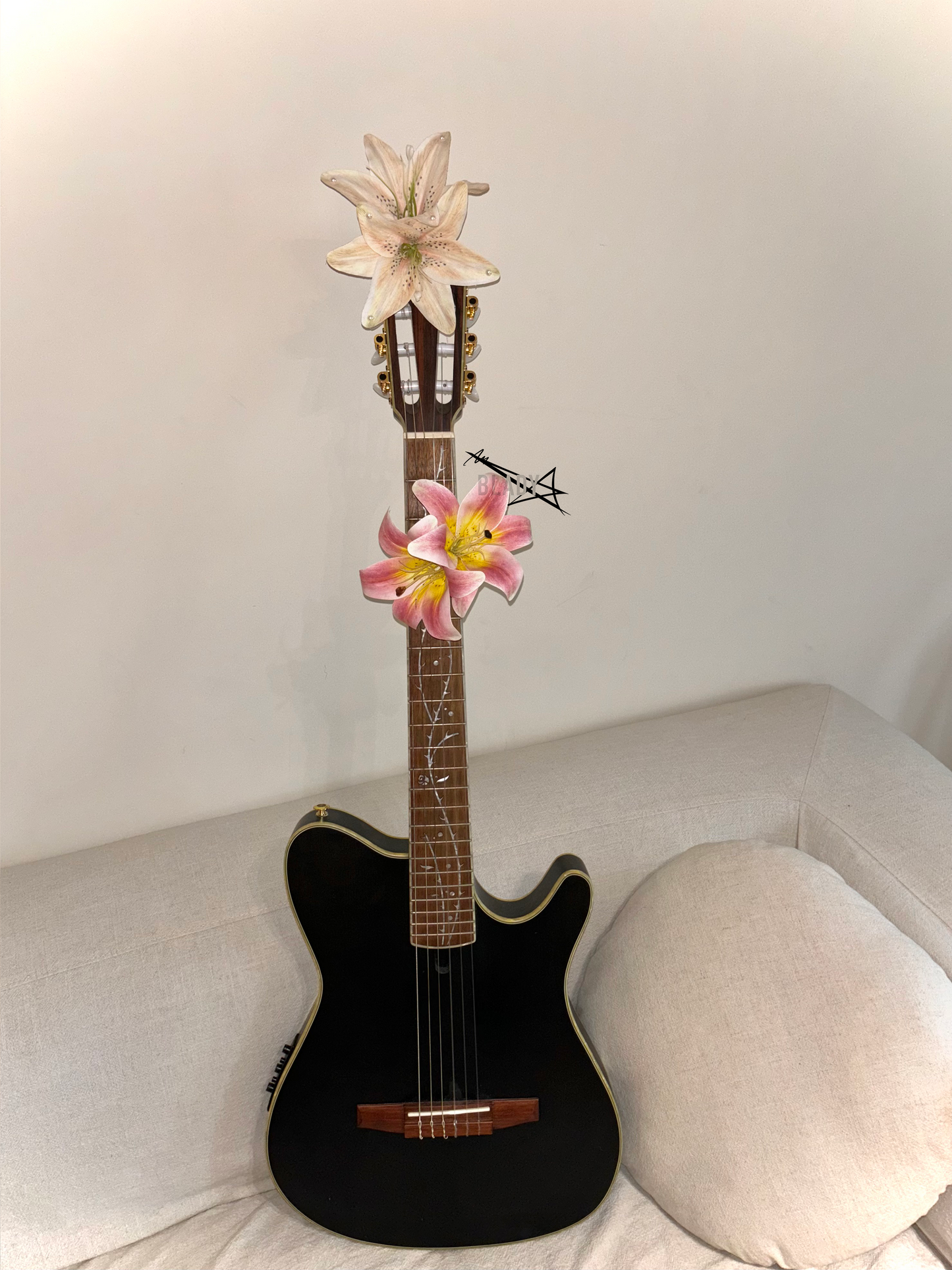 Guitar Capo | String Garden | Original Design | Guitar Decoration