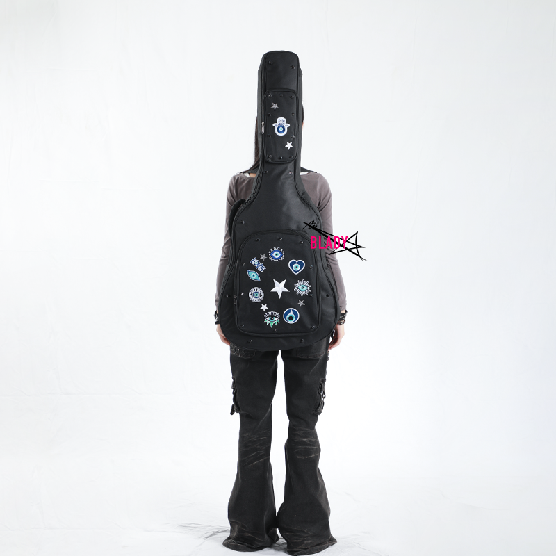 Blue Eye Guitar Bag | Rock Punk | Soft Case Protection