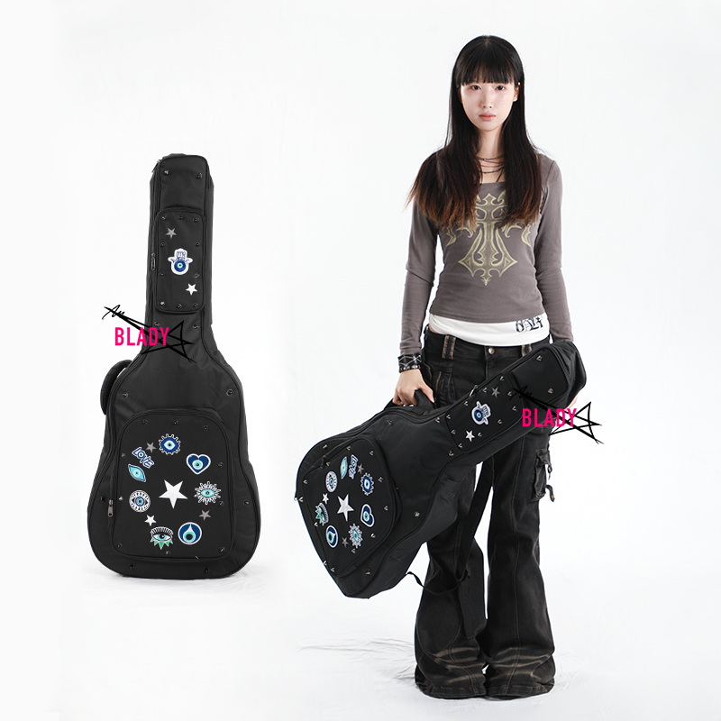 Blue Eye Guitar Bag | Rock Punk | Soft Case Protection