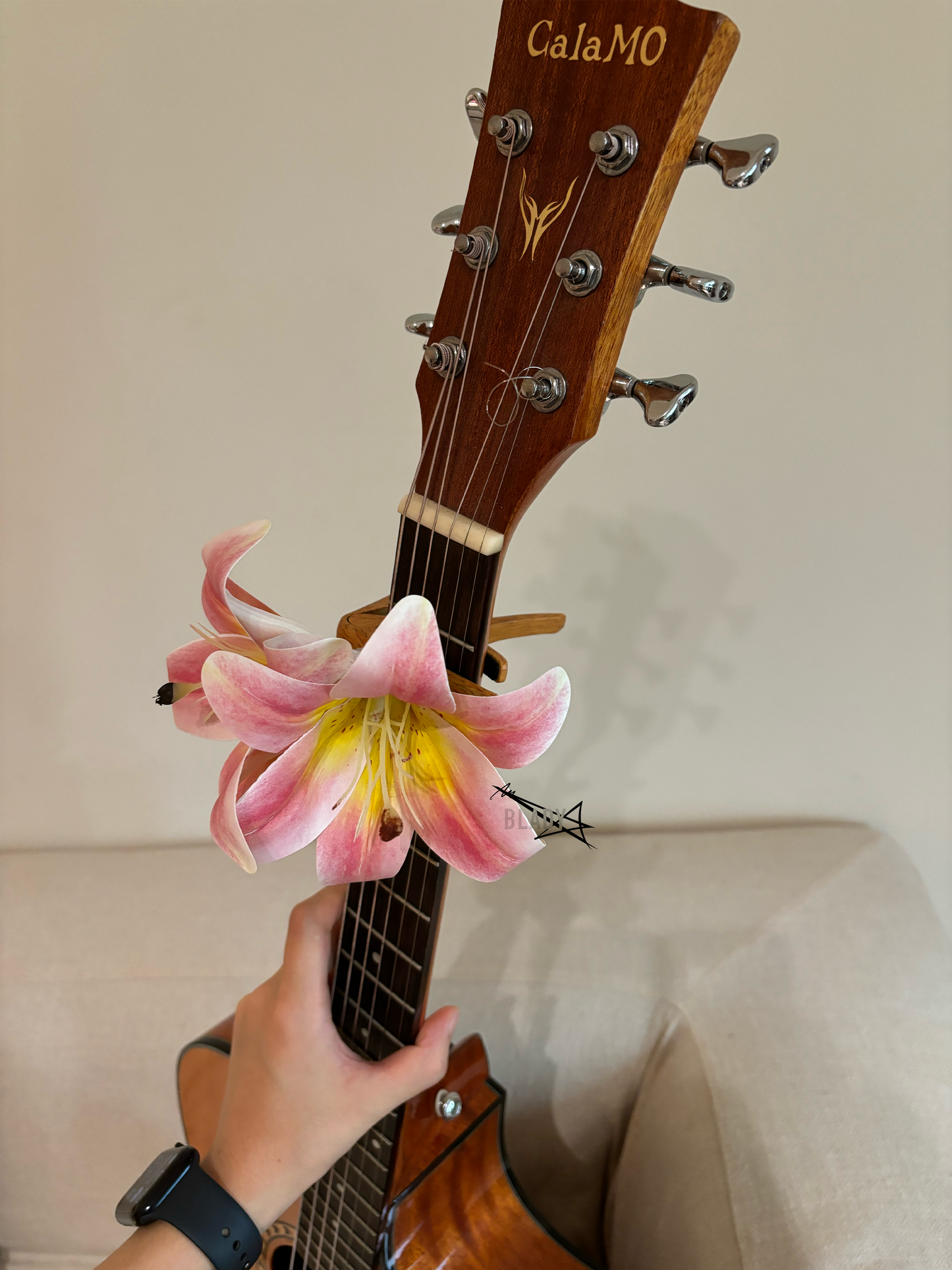 Guitar Capo | String Garden | Original Design | Guitar Decoration