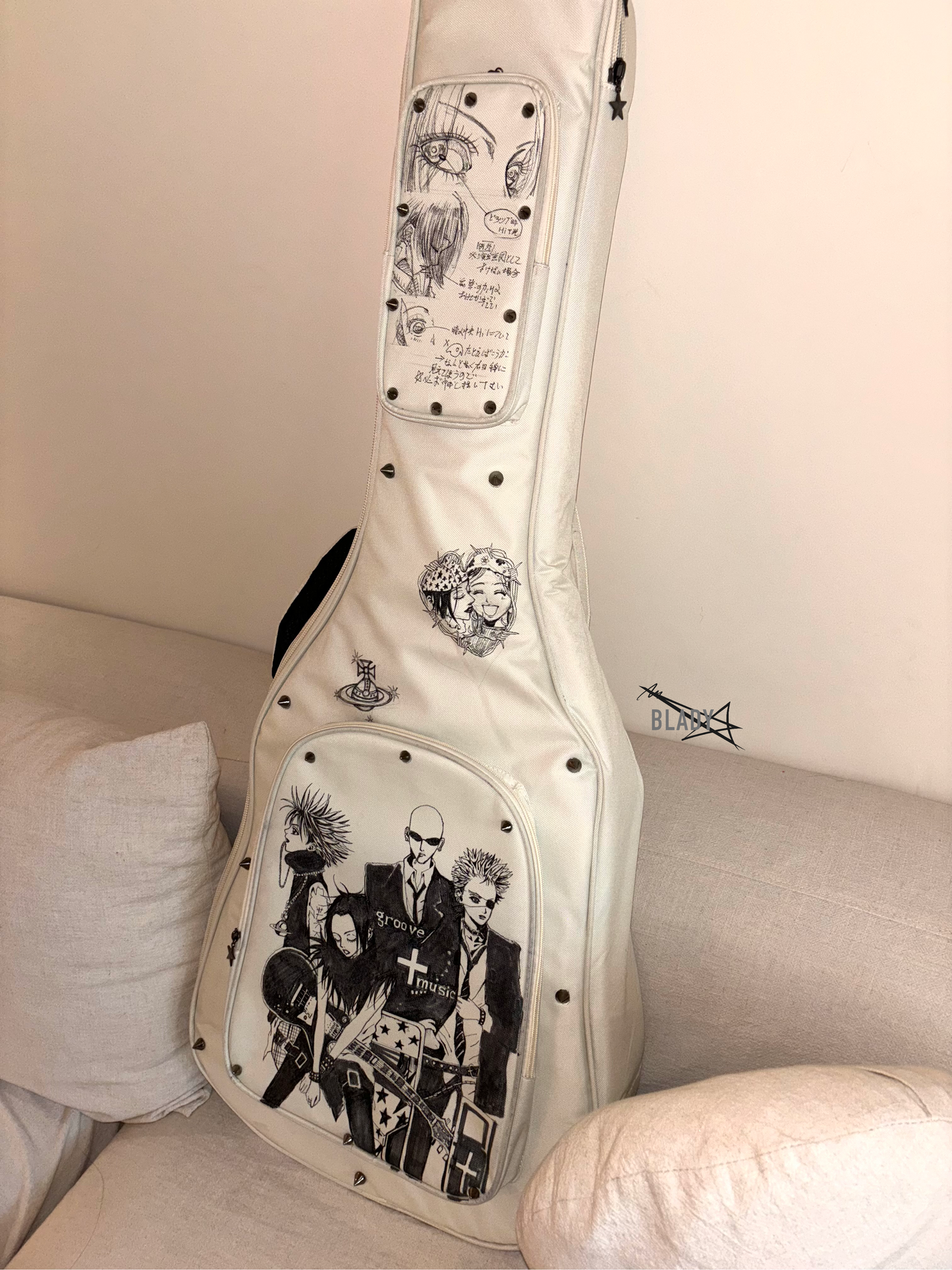 NANA Rock Hand-Painted Guitar Bag | Shockproof & Waterproof | Limited Edition