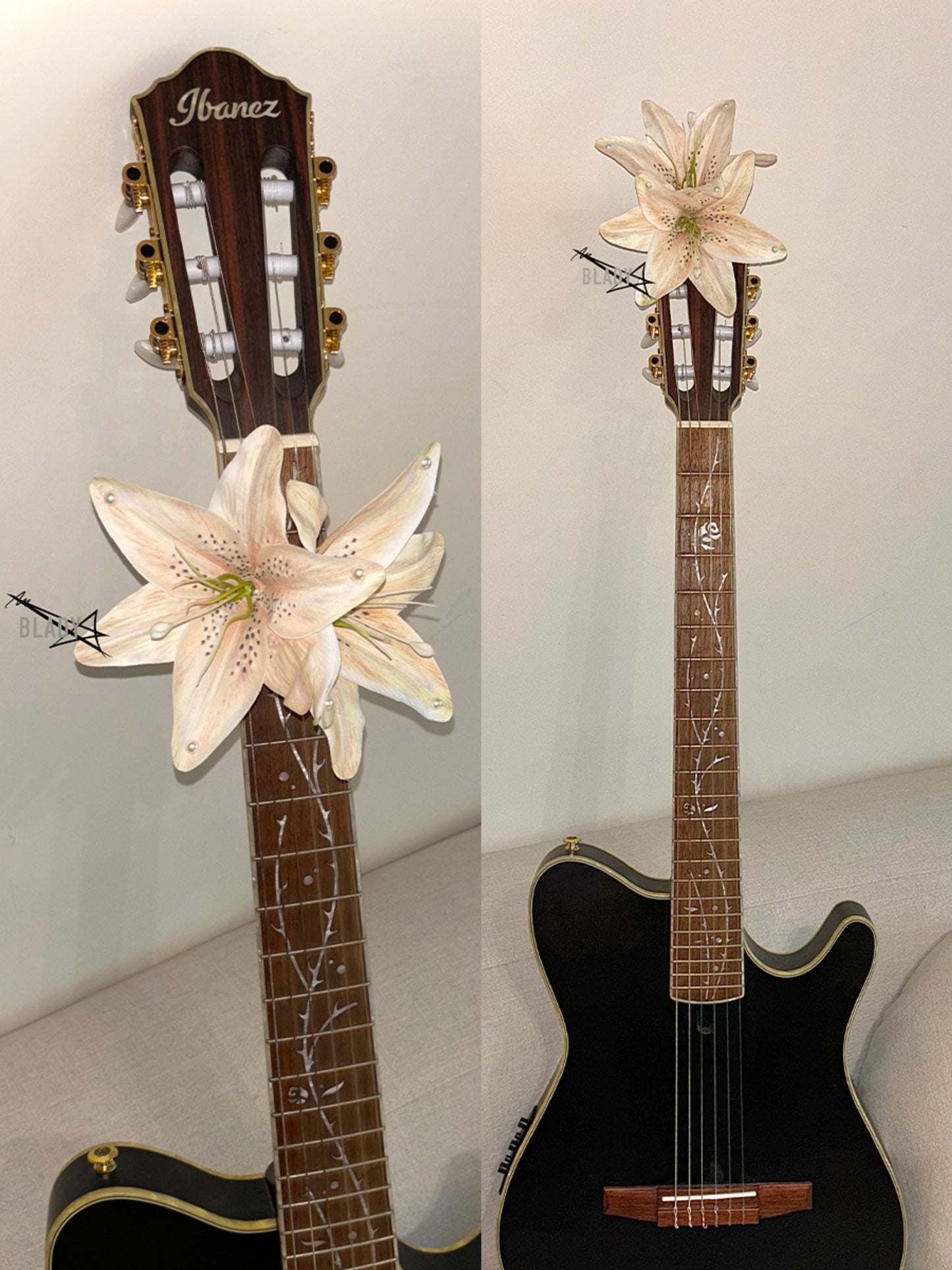 Guitar Capo | String Garden | Original Design | Guitar Decoration