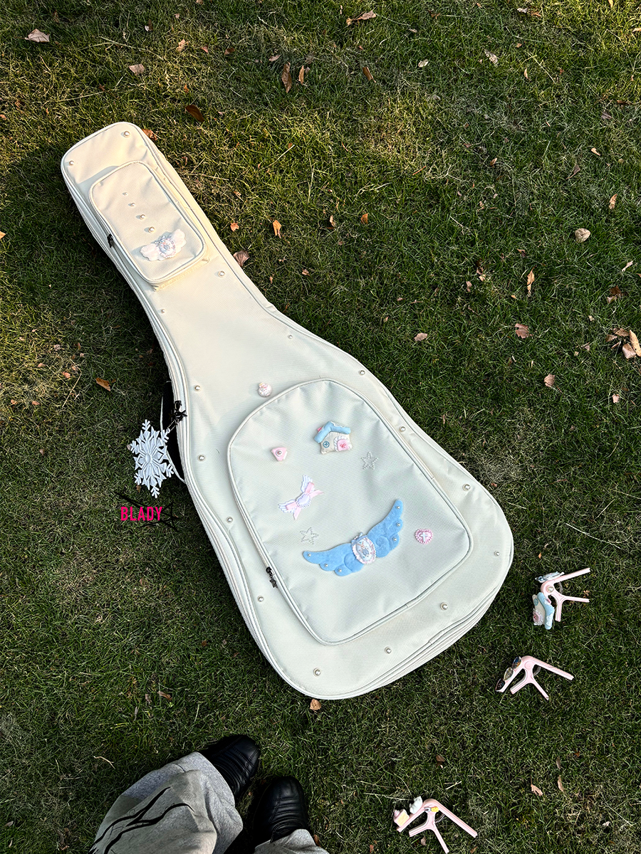 Angelcore Candy Guitar Bag | Handcrafted Sweet Style | Shockproof & Waterproof