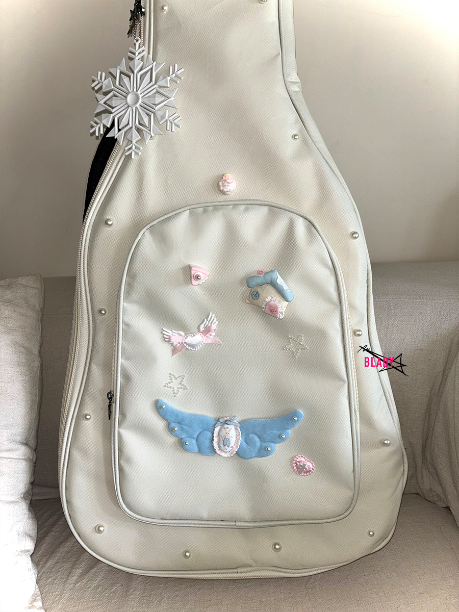 Angelcore Candy Guitar Bag | Handcrafted Sweet Style | Shockproof & Waterproof