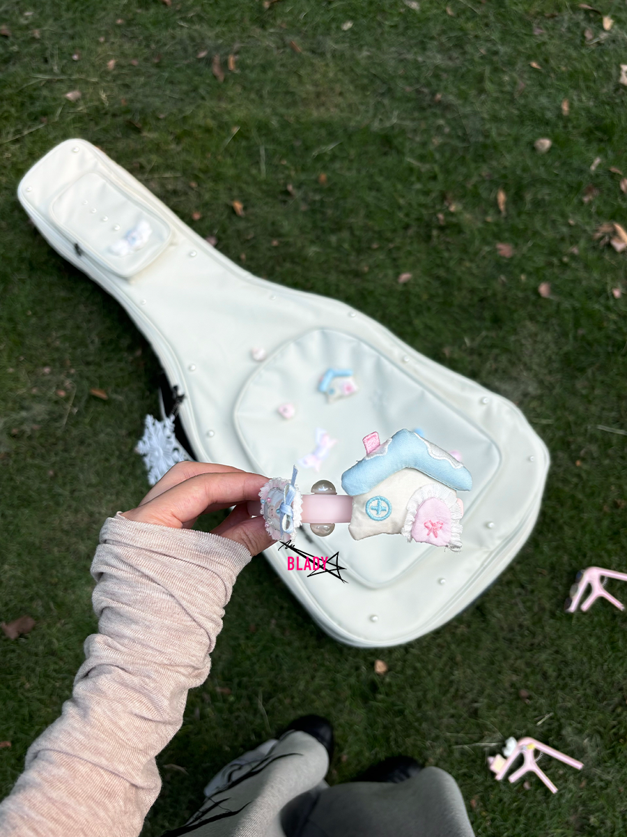 Angelcore Candy Guitar Bag | Handcrafted Sweet Style | Shockproof & Waterproof