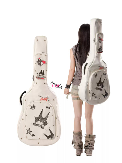 Aqua Angel Guitar Bag｜Adorable Design｜Fits All Guitar Types