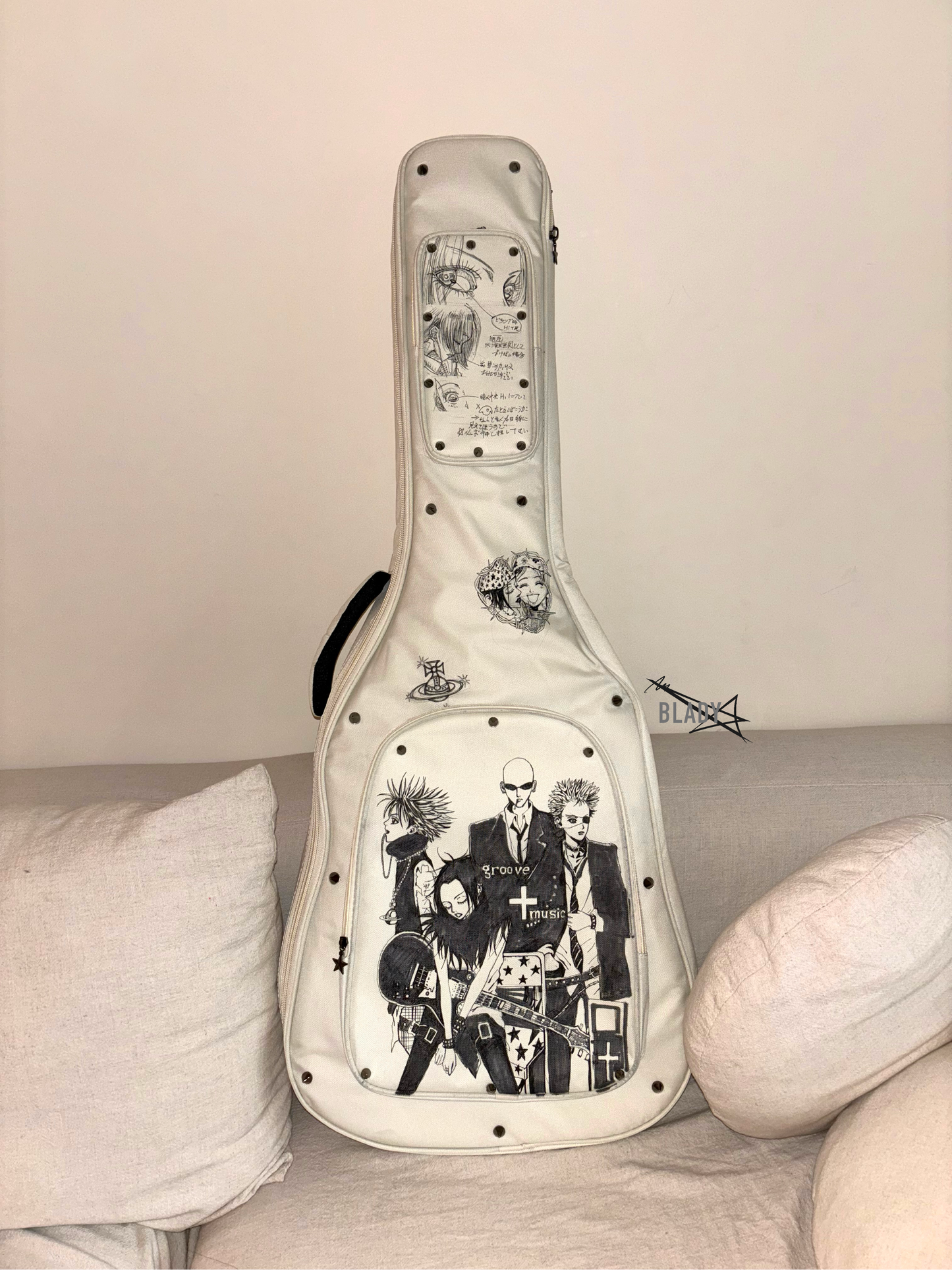 NANA Rock Hand-Painted Guitar Bag | Shockproof & Waterproof | Limited Edition