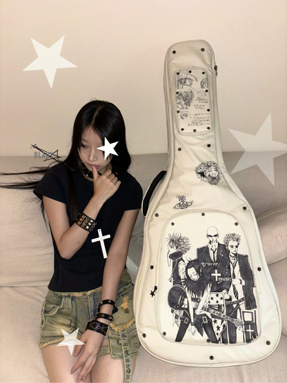 NANA Rock Hand-Painted Guitar Bag | Shockproof & Waterproof | Limited Edition