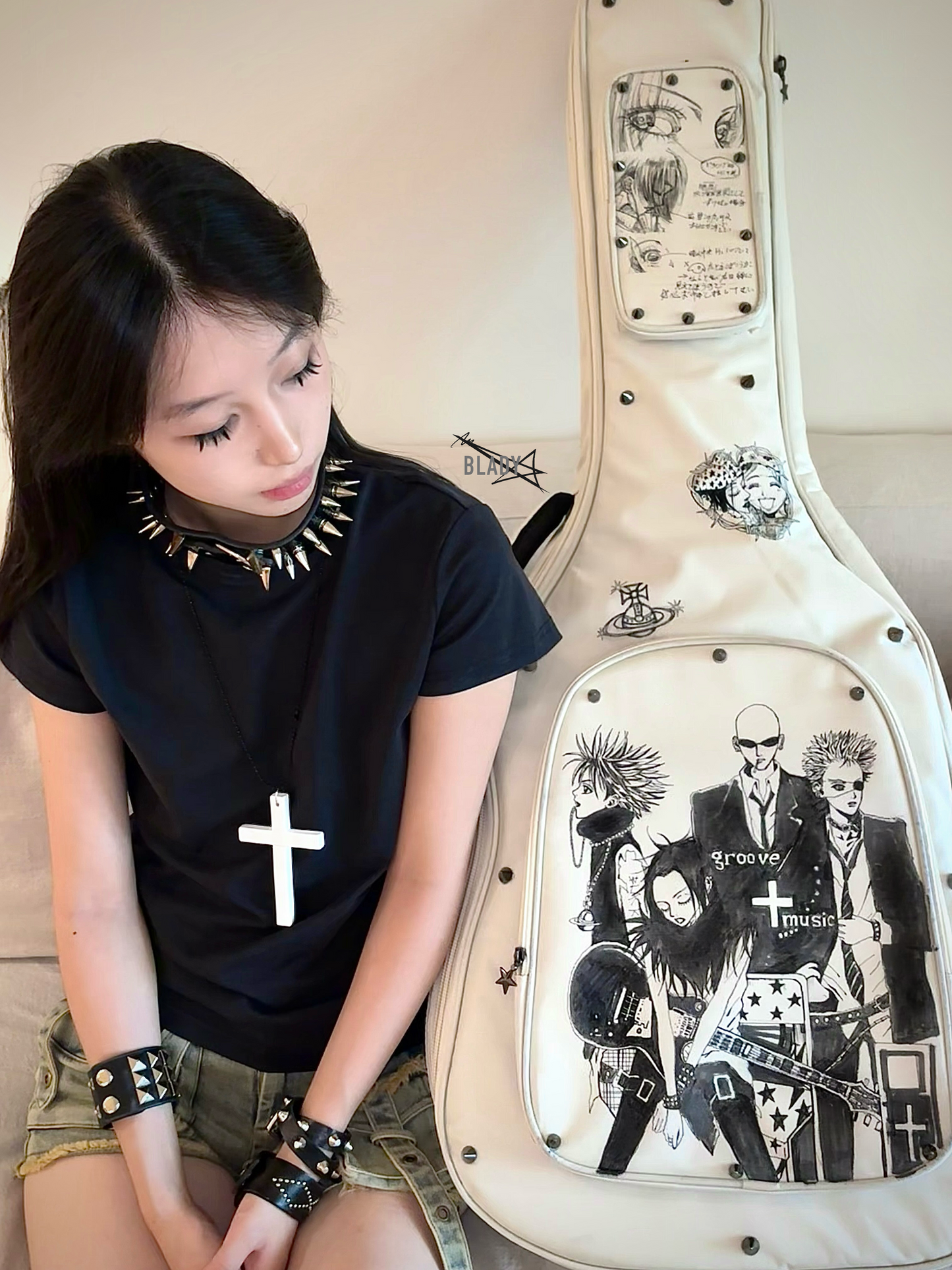 NANA Rock Hand-Painted Guitar Bag | Shockproof & Waterproof | Limited Edition