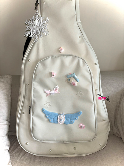 Angelcore Candy Guitar Bag | Handcrafted Sweet Style | Shockproof & Waterproof